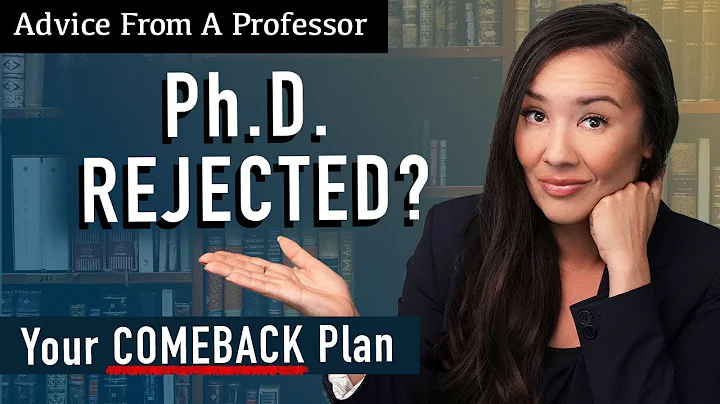 Rejection Recovery: Rebuilding Your PhD Application After A No