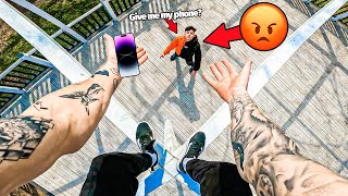 THIS THIEF IS COMPLETELY CRAZY! (Action First Person in Real Life)