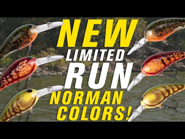 Norman Drops 3 New Crankbait Patterns for Pre-Spawn Bass Fishing