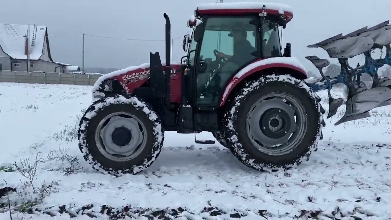 Закриваємо сезон оранки Case JX110+ LEMKEN Opal 110. Приорюємо сидерат!