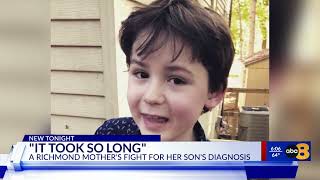 Richmond mother turns grief into advocacy after losing son to rare disease