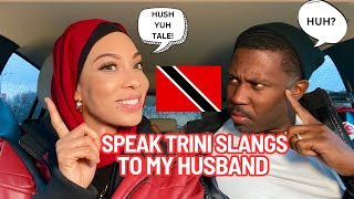 Speaking ONLY Trinidadian To My Husband for 24 Hours 🇹🇹 | Bilal and Shaeeda | Caribbean Island