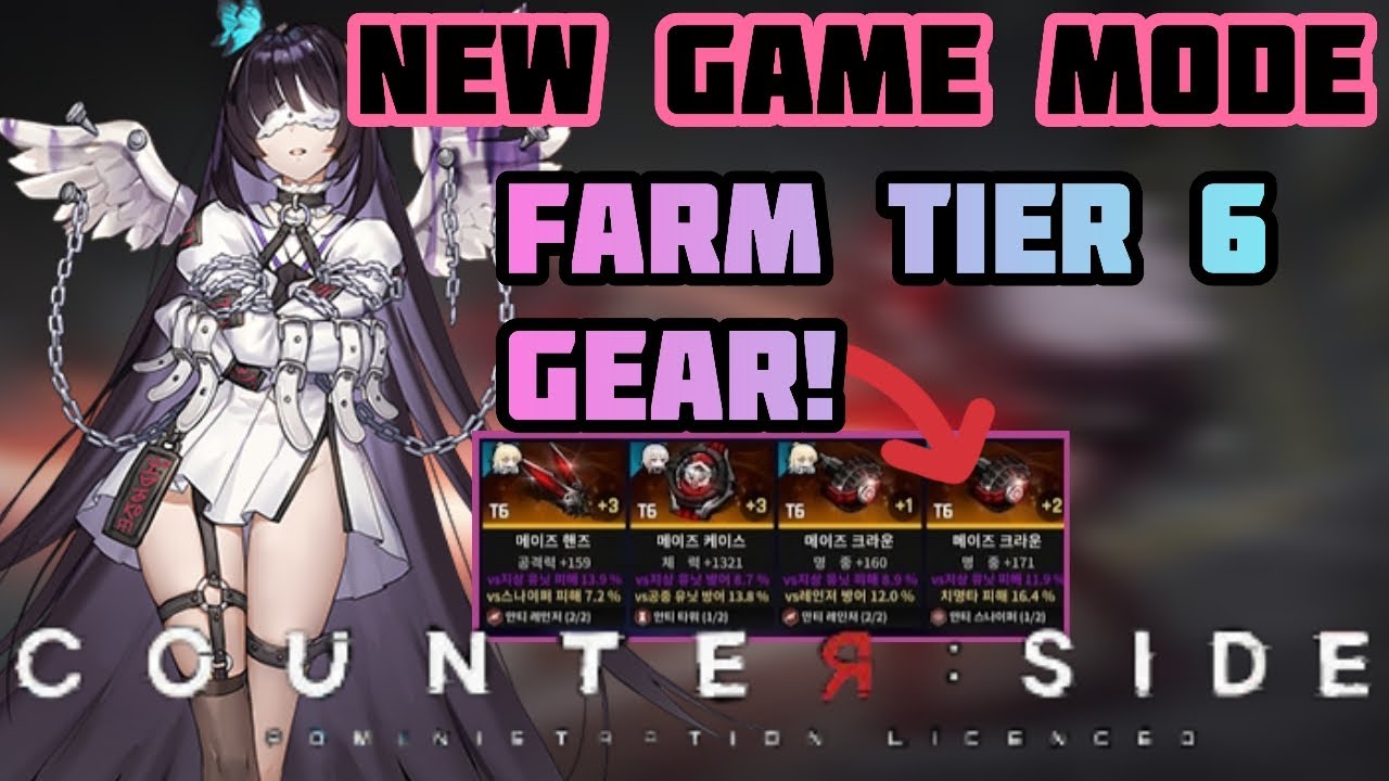 Counter:Side English - New Game Mode & T6 Gear Is Here!