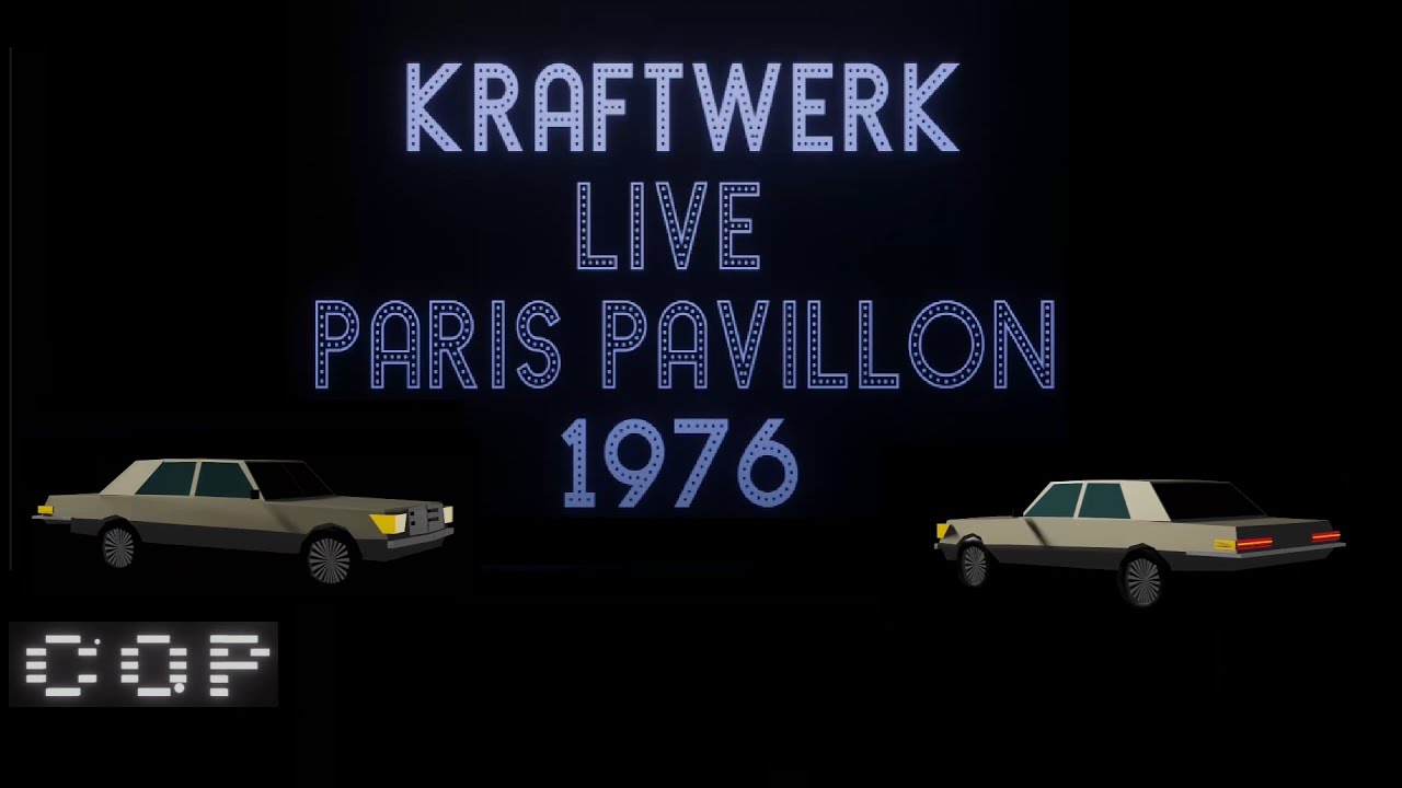 Kraftwerk Autobahn Live Paris Pavillon 1976 (COPtv Remix) - YouTube