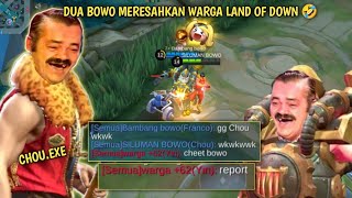 CHOUBOWO.EXE - DUA BOWO MERESAHKAN WARGA LAND OF DOWN 🤣