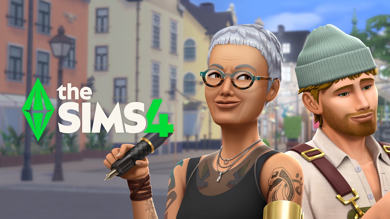 The Sims 4 Miejskie życie Zwiastun Uczyń świat swoim płótnem dzięki The Sims 4 Dochodowe hobby Dodatek