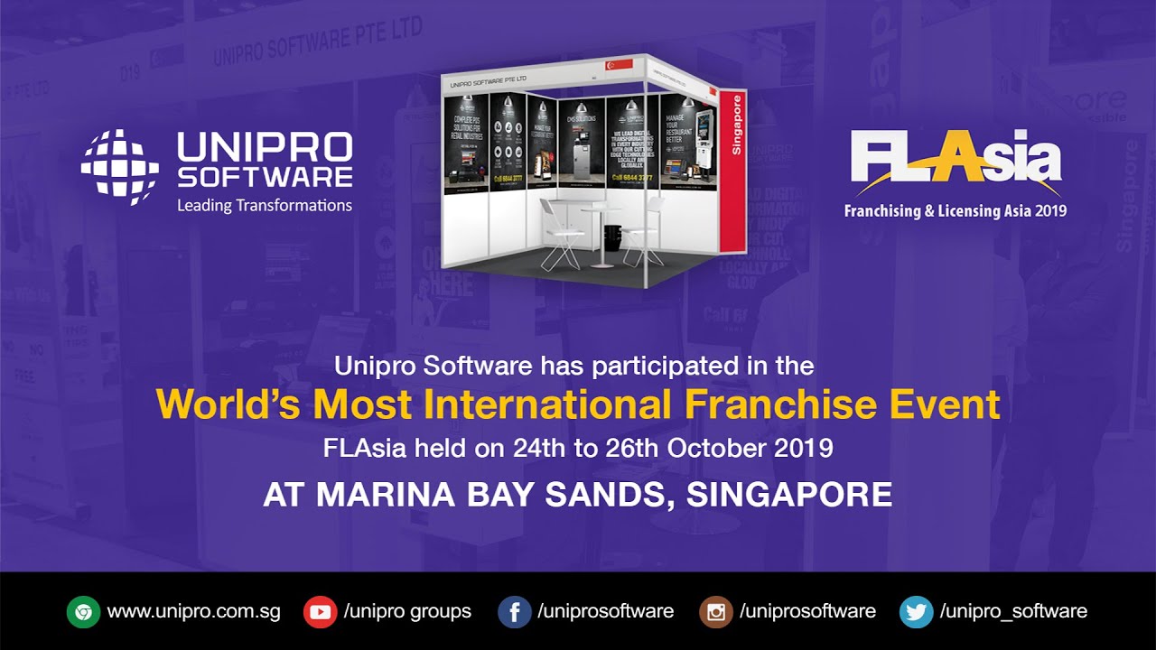 World’s most international franchise event FLAsia - Singapore