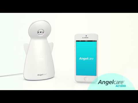 Angelcare AC1200 wideo instrukcja połączenia ze smartfonem: