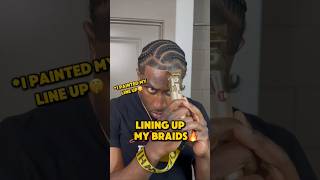 I Tried To Line Up My Braids