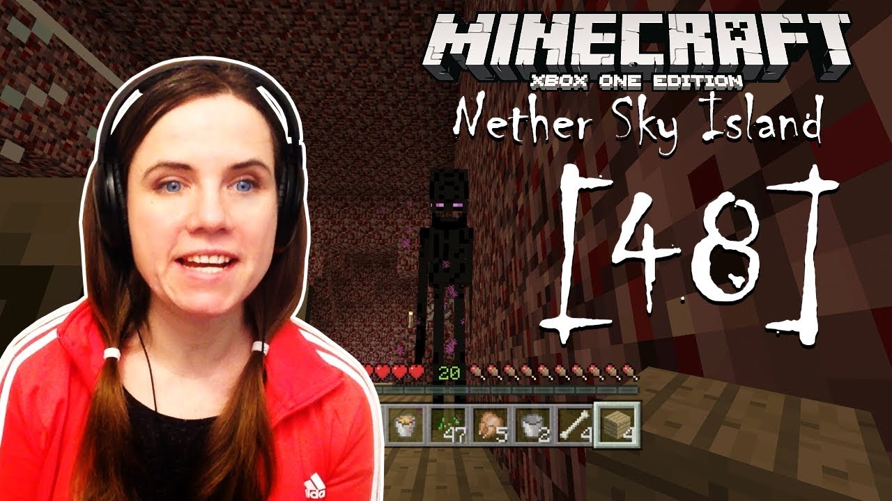 [48] Minecraft | GOBBLESTONE GENERATOR whoop whoop! | Nether Sky Island Challenge |  Xbox One