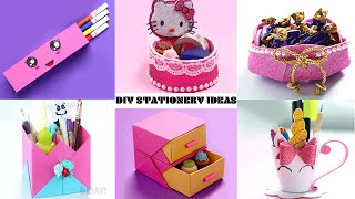 DIY Stationery Ideas ✨ School Supplies to Make at Home | Paper Craft