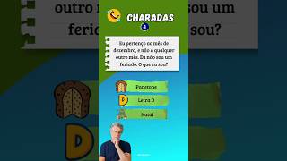 ACERTE ESSAS CHARADAS SE FOR CAPAZ! 😉🤯🔥 #quiz #charadasfaceis