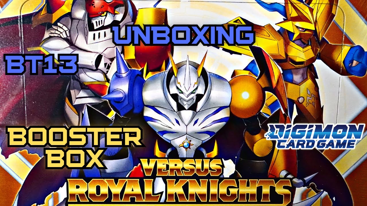 versus royal knights booster box DIGIMON CARD GAME BOOSTER VS ROYAL KNIGHT [BT-13]  PRODUCTSDIGIMON CARD  GAME