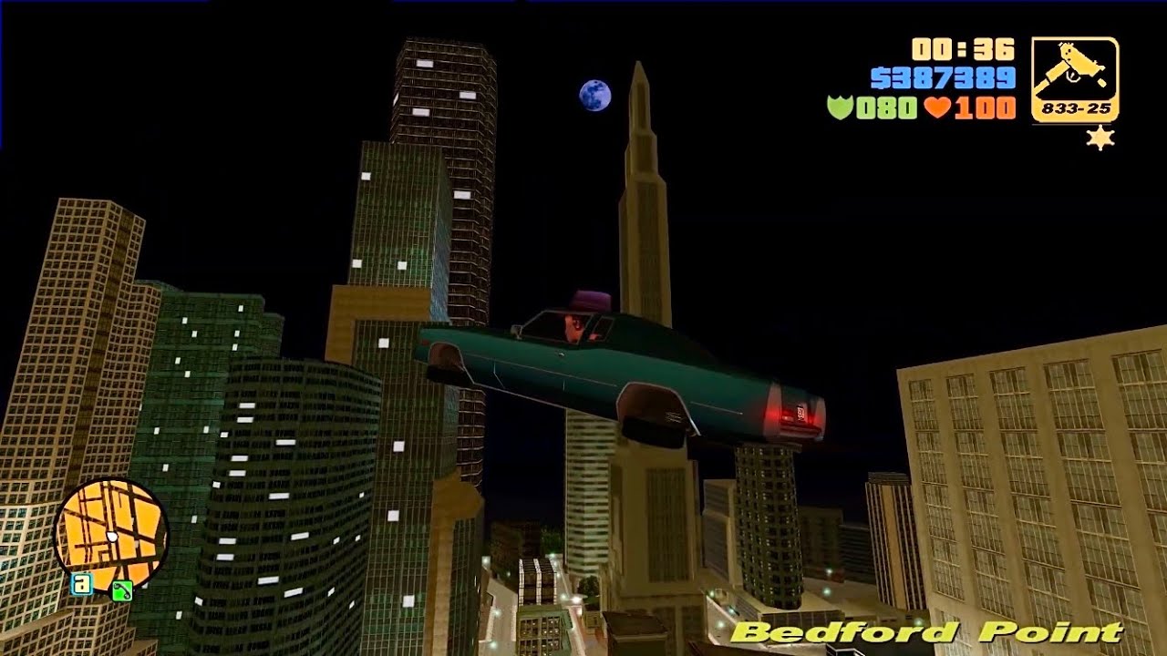 GTA 3 Extended (RE3) - Flying Car Cheat - Sayonara Salvatore