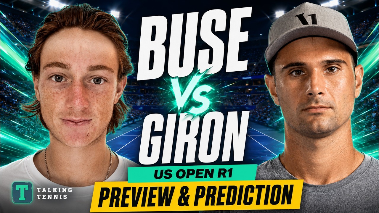 Ignacio Buse vs Marcos Giron | US Open Round 1 | Preview & Prediction