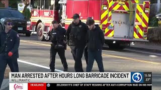 Willimantic police arrest man after hours-long barricade incident