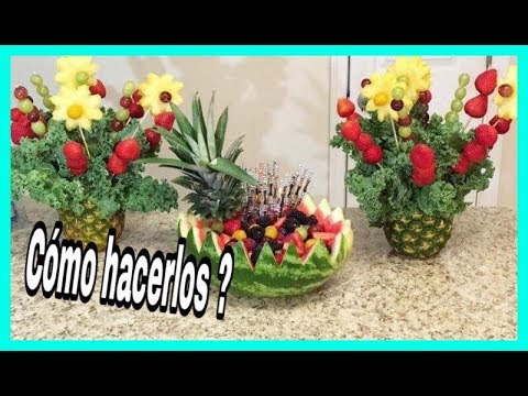 Vídeo: Como Arranjar Lindas Frutas
