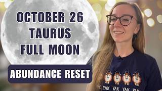 Full Let Go to Receive 🌕 Taurus Full Moon Horoscopes News