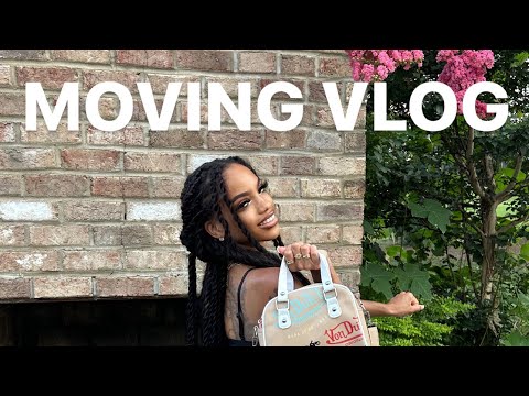 Moving vlog | driving uhaul + update of the crib