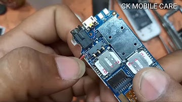 Kechaoda k33 mic solution || kechaoda all keypad phone how to mic solution