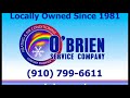 Trane Thermostat Clean Screen Mode-O'Brien Service Company