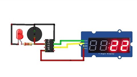 How to make Display Count down using ATtiny85 and TM1637