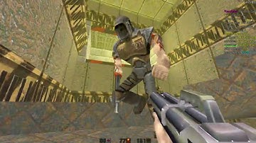 cmr_runaway - Quake 2 comrades map in Xash walkthrough
