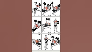 9 Powerfull Dumbbell Chest Workout to Transform Upper Body| #workout #chestworkout