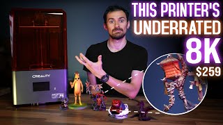 This $259 8K Resin Printer Is MUCH better than you think | Creality-Halot Mage 8K