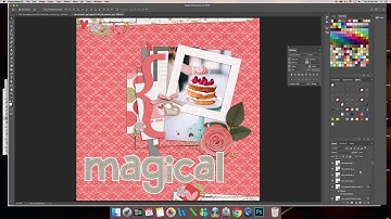 How to Add an Alpha to a Digital Scrapbook Layout