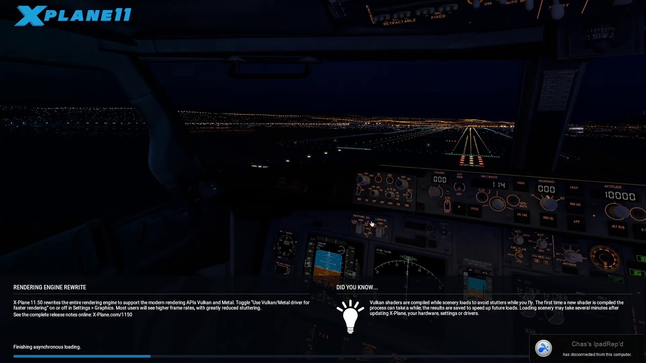 X-Plane 11.41 pre-VULCAN ,LilBlueDonutsV2.88GH  AI flies  SF50  ORBX GB EGLC ,Traffic Global