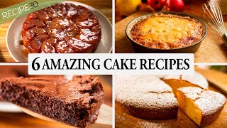 6 Exceptional Cake Recipes You Must Try!
