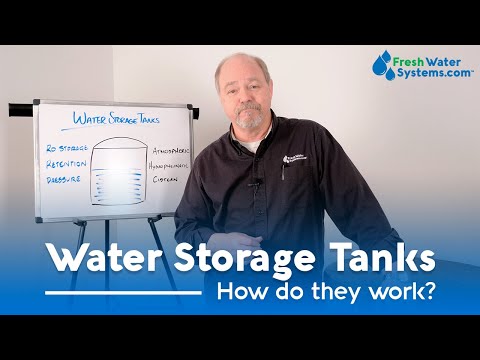 Video: Opbevaringstank til vandforsyning: hvordan installeres?