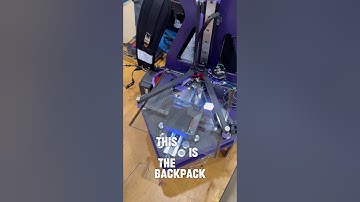 Backpack mod for the Positron with LDO motors seen at 3DPrintopia