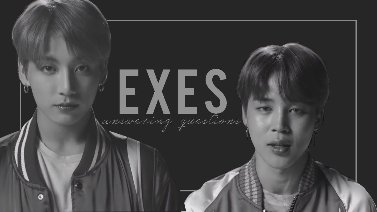 jikook » exes answering questions