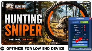 Boost Hunting Sniper Performance! Best Settings for Low-End Android Device (2026) screenshot 5