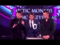 Arctic Monkeys win MasterCard Album of the Year | BRITs Acceptance Speeches