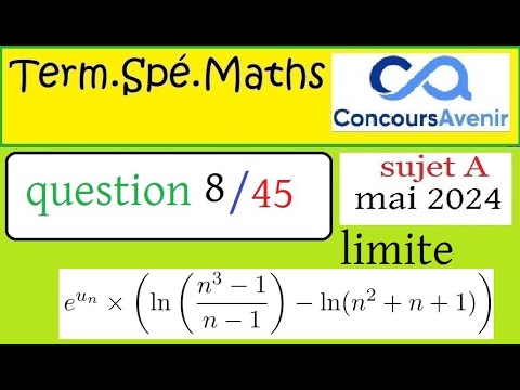 Corrigé question 8