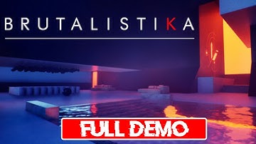 BRUTALISTIKA – A New Terrifying Backrooms Liminal Space Horror Game | Full Gameplay No Commentary