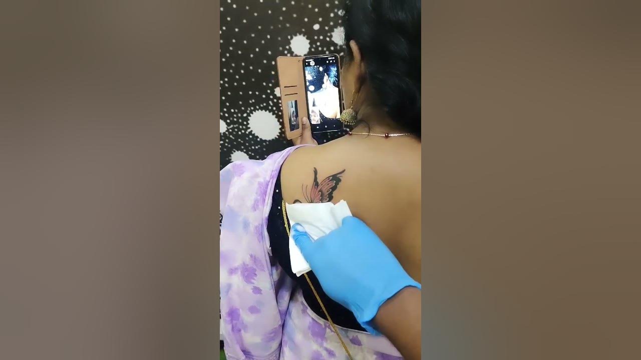 BUTTERFLY TATTOO ON BACK || BEST TATTOOS FOR WOMAN BUTTERFLY TATTOO ON BACK || BEST TATTOOS FOR WOMAN