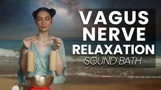 Vagus Nerve Reset to Sleep  Sound Bath Healing Meditation