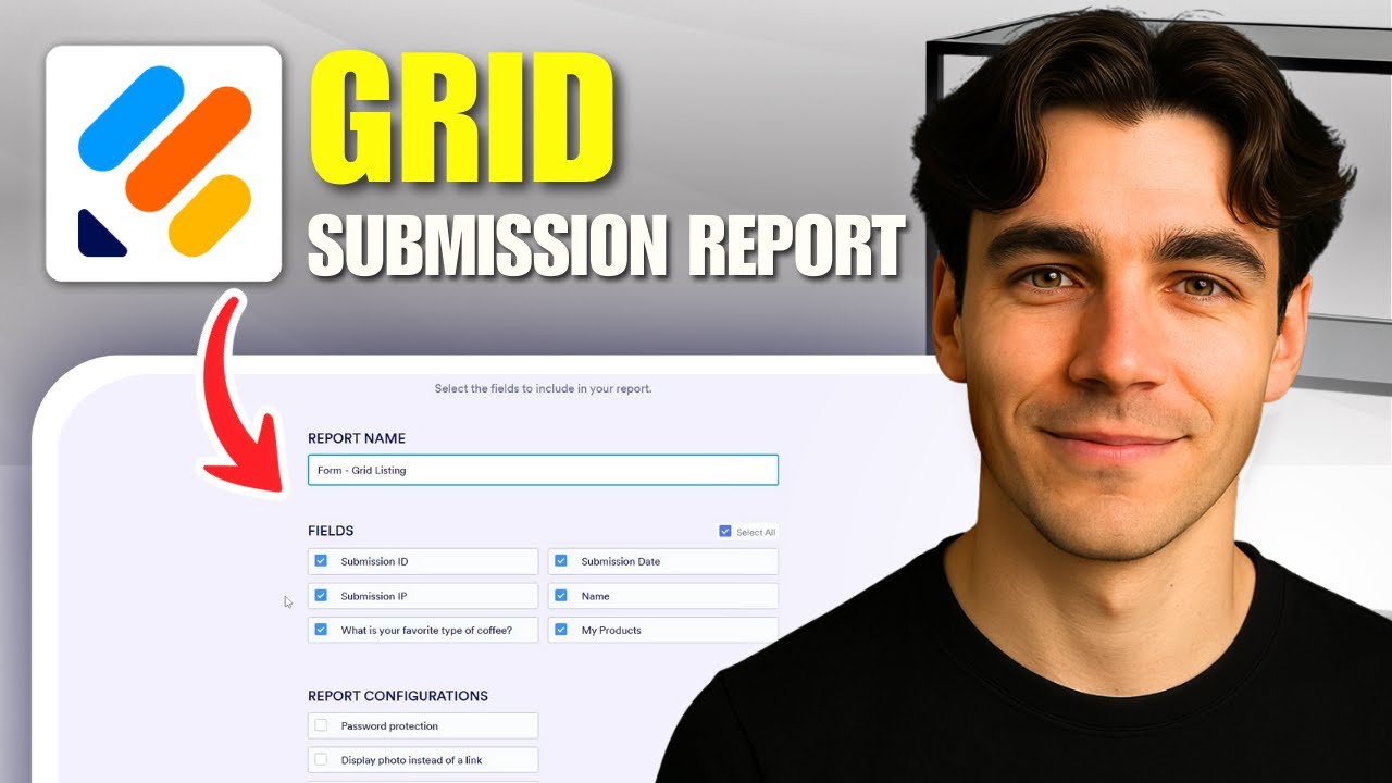 How To Create A Grid Report Of Submissions In Jotform Report Builder ...