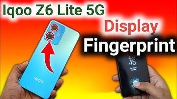 Iqoo z6 lite fingerprint lock | iqoo z6 lite me fingerprint lock kaise lagaye | iqoo z6 lite 5g