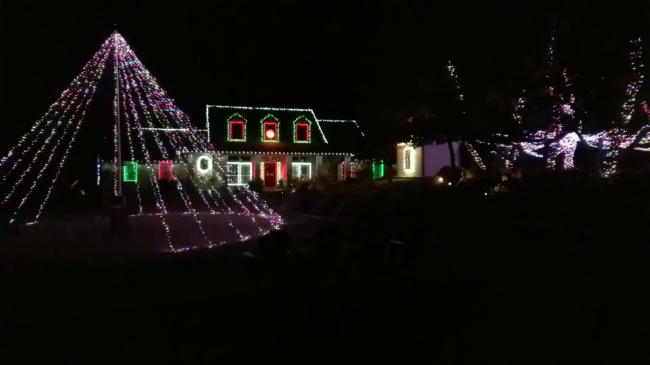 Christmas Light Show Austin Hill Country 2017 YouTube