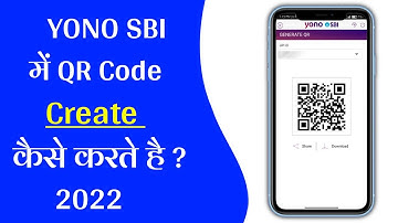 How To Create QR Code On Yono Sbi / Yono Sbi QR Code Download Kaise Kare