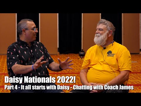 Daisy Nationals 2022 - It all starts with a Daisy..  1 on 1 w/ Coach James – over 30 years coaching!