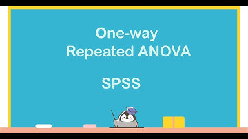 One-way repeated ANOVA in SPSS