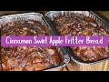 Stress Relief Baking: Cinnamon Swirl Apple Fritter Bread