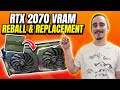 RTX 2070 Error 43 - VRAM Reball and Replacement