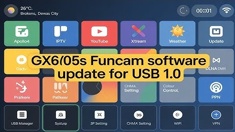 #gx6605s funcam software update 1.0 card 🔥⚠️ gx6605s funcam software download 
